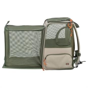 Preview: Rugzak Rocco Beige / Olijfgroen 40 x 30 x 42 cm Trixie